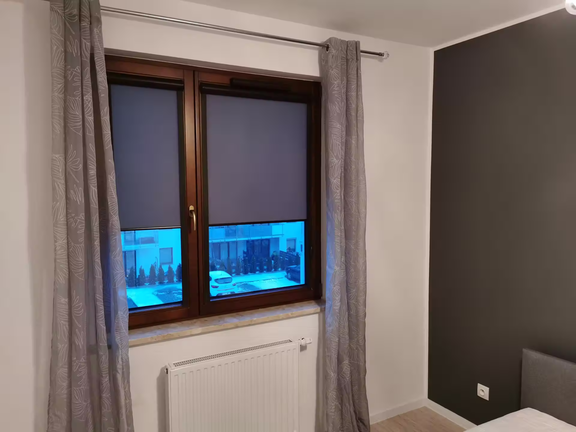 Rolety wewnętrzne Gdańsk brąz